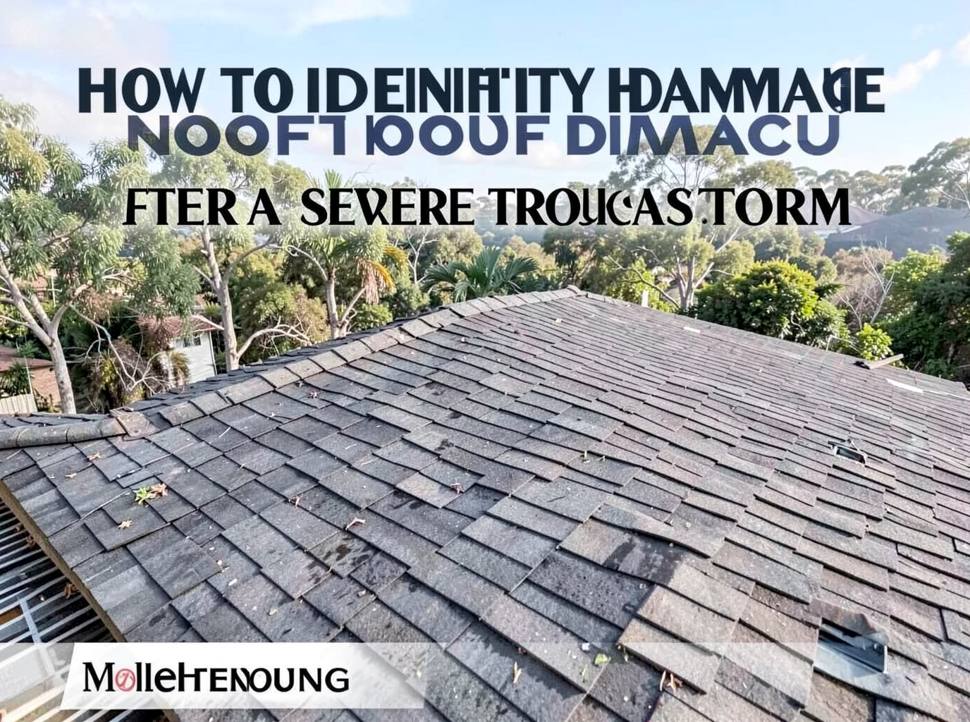 How to Identify Hidden Roof Damage After a Severe Tropical Storm