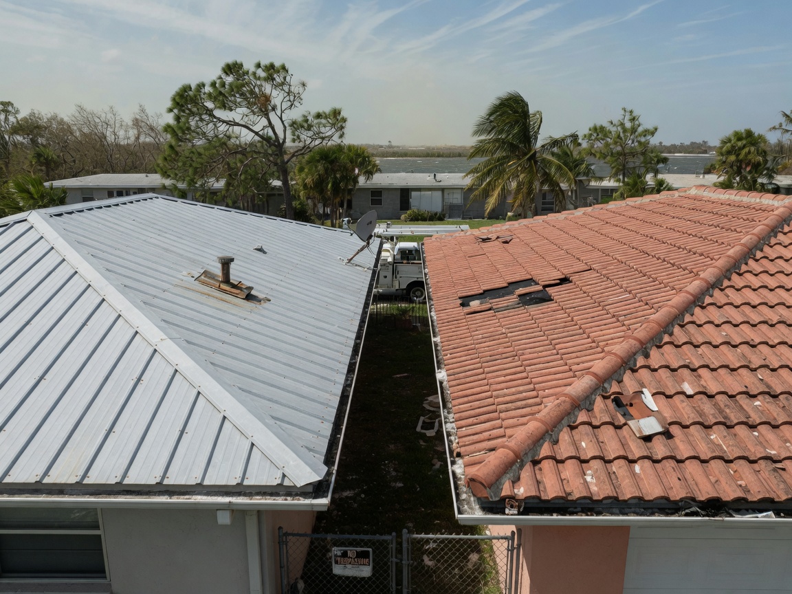 Metal vs Tile Roofing for Coastal Florida Homes: Salt Air and Storm Durability