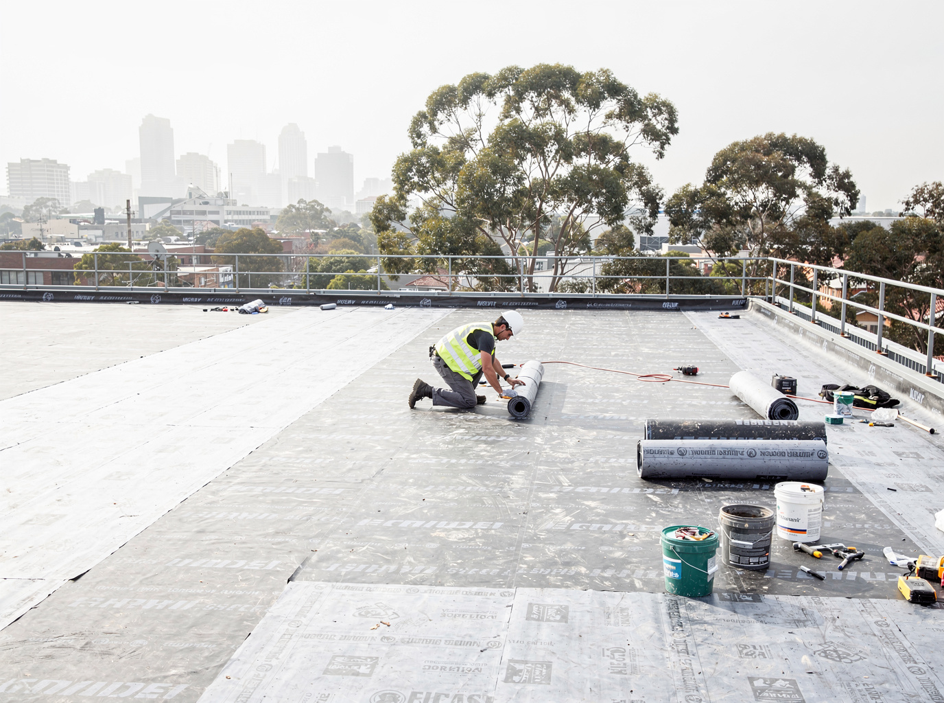 Commercial Flat Roof Systems in Melbourne